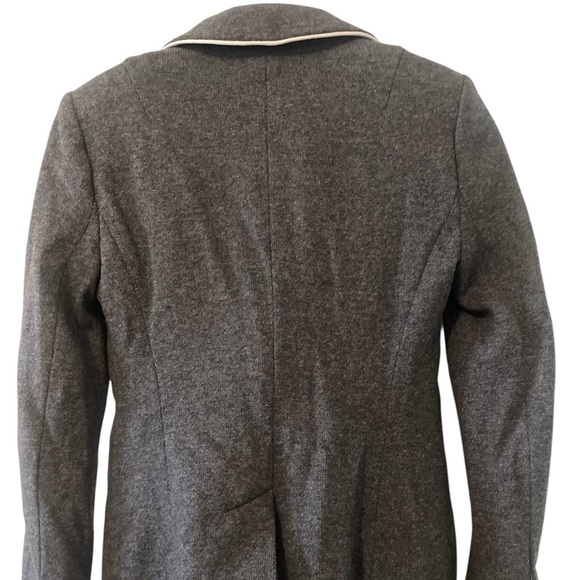 Banana Republic Gray Blazer Size 0 - Picture 2 of 8